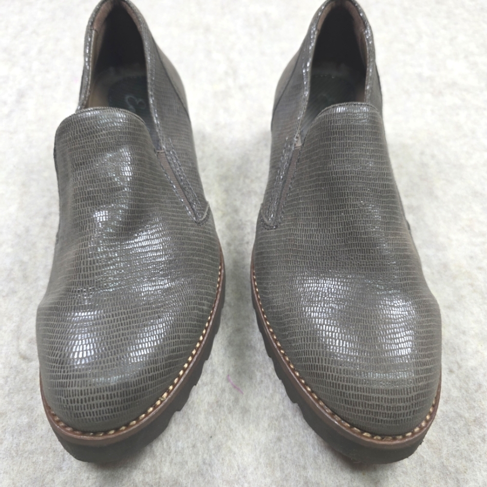 Earthies By Earth Almada Grey Leather Size 6 No Signs Of‎ Wear